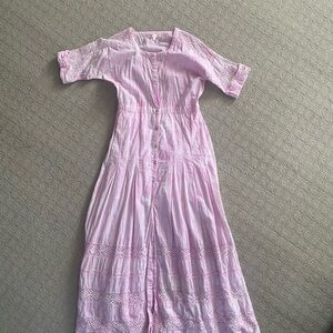 LoveShackFancy Minka Maxi Dress